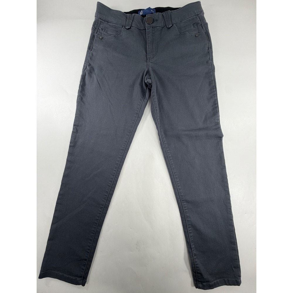 Democracy Absolution Gray Skinny Pants Women 8 Tummy Control Stretch B198PEX2